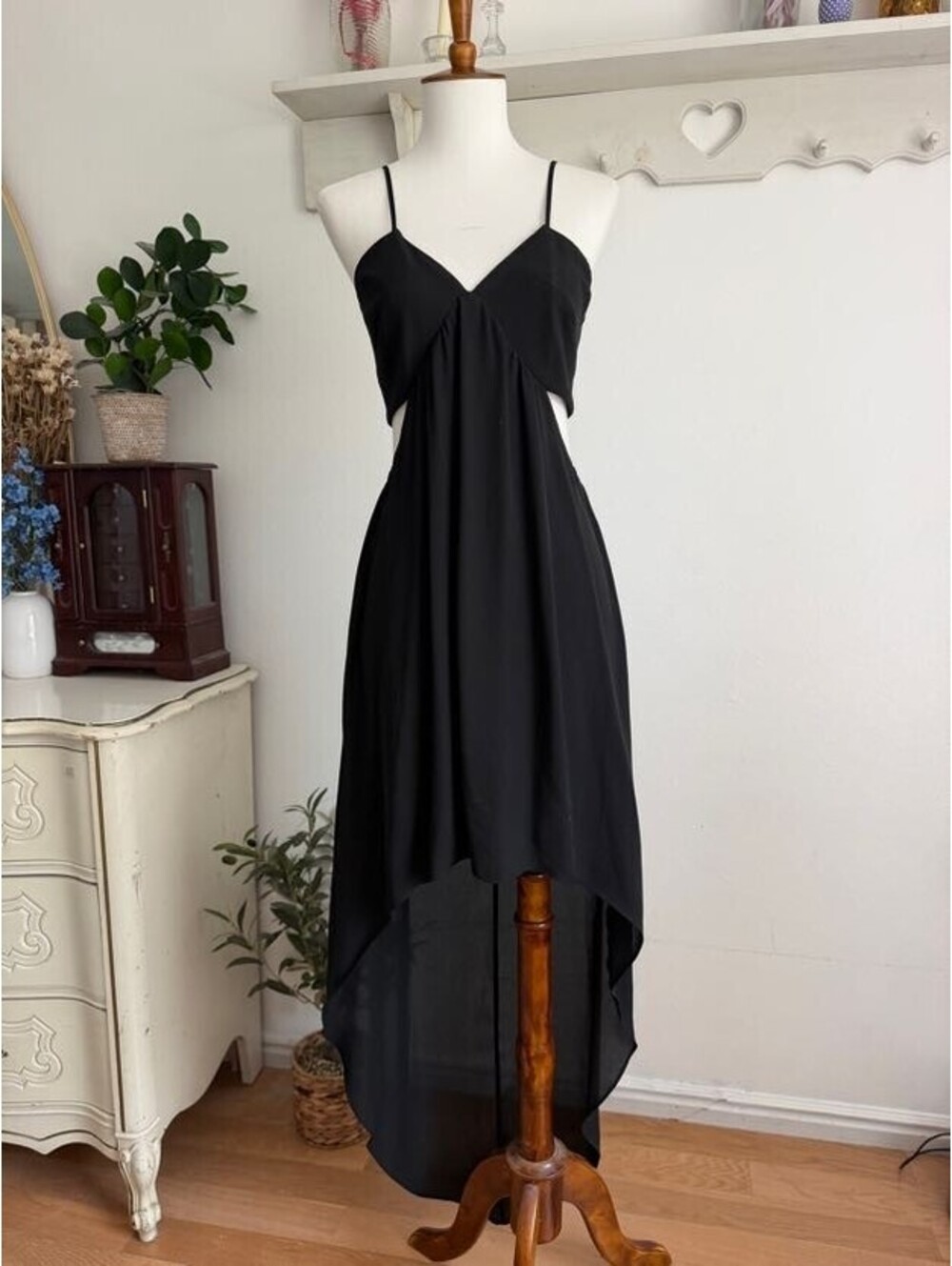 Express Black High-Low Dress - Size 4 US Women's